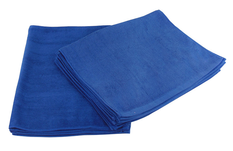 Blue Cotton All Purpose Towels 12pack