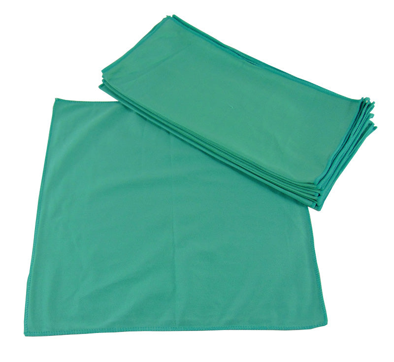 Window Towels Value 12 Pack Green