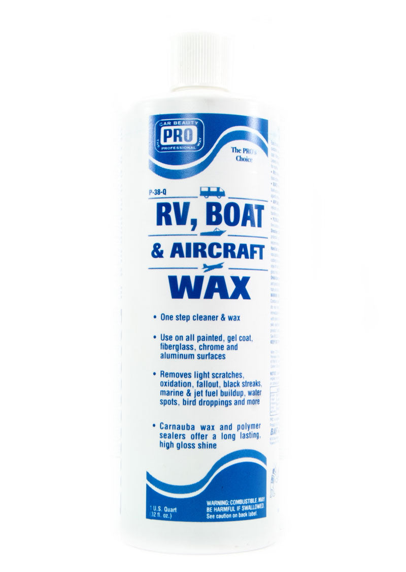 RV Boat and Aircraft Wax – Walt's Polish– The Leader in Auto Detailing  Supplies