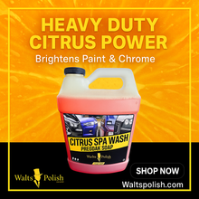 Load image into Gallery viewer, Citrus Spa Wash – Heavy Duty Citrus Car Wash Soap
