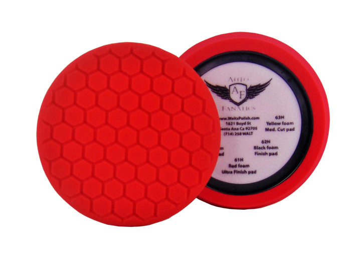 Ultra Finish Red Hex Pad