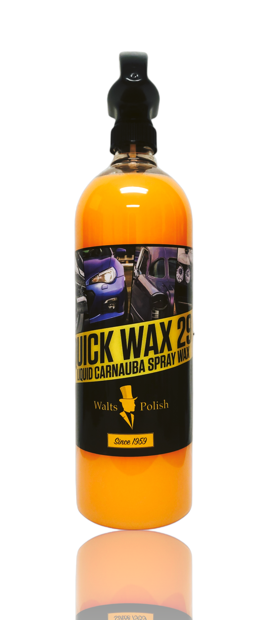 Quick Wax 29 - Liquid Carnauba Spray – Walt's Polish– The Leader