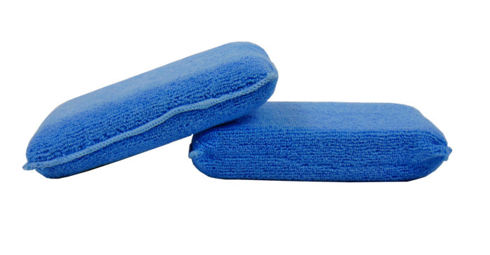 Wax Sponge Microfiber Blue Large